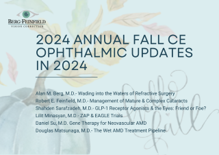 2024 Annual Fall CE Ophthalmic Updates