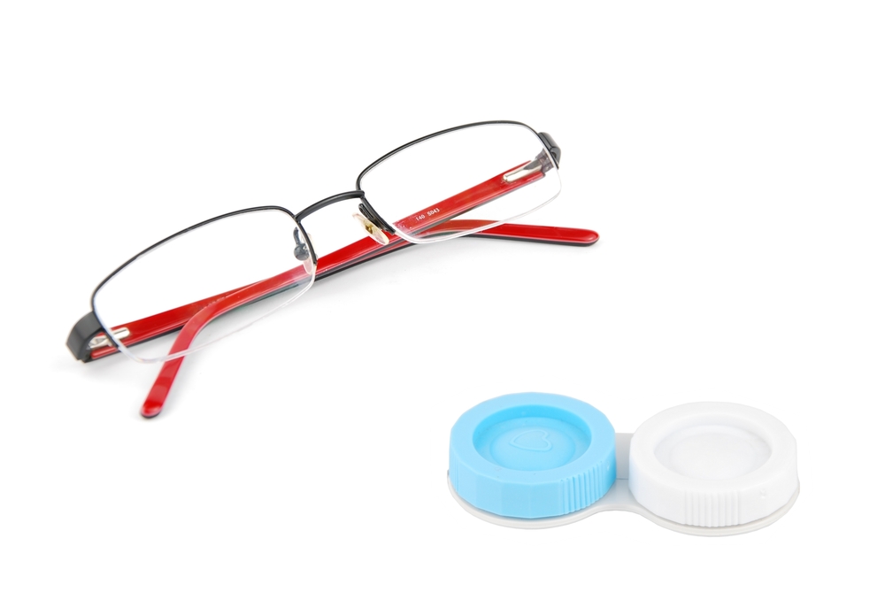 Eye Glasses and Contacts Case